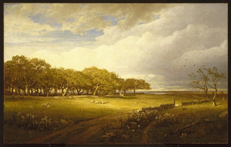 William Trost Richards Old Orchard at Newport